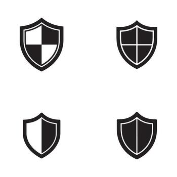Secure Community Shield Defense And Privacy Icon vector