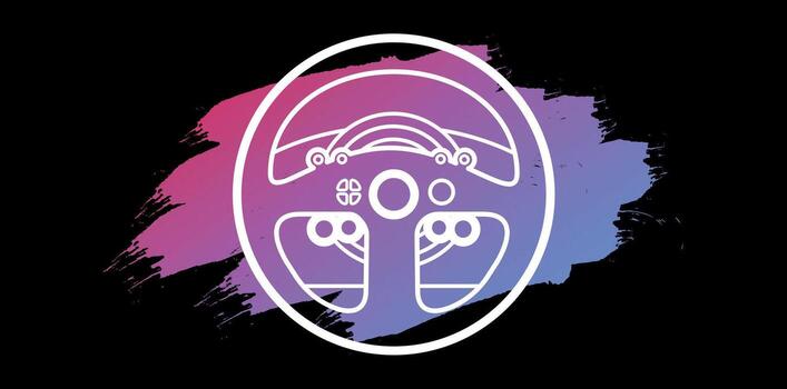 Gamepad, joypad, icon. Gamepads. Helm. game controller, linear icon vector