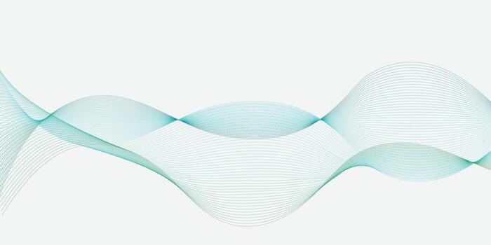 resumen fluido ola líneas en ligero antecedentes vector