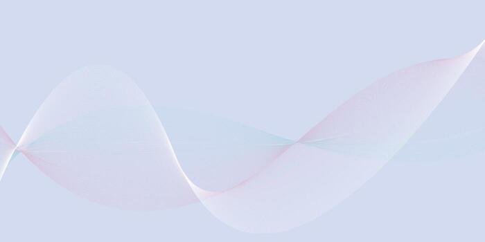 Abstract Flowing Wave Lines Background vector