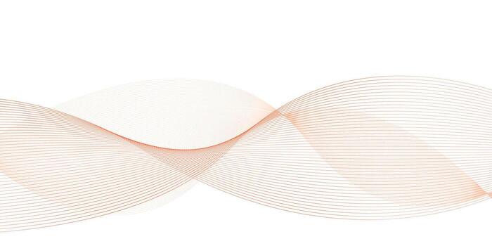 Abstract Flowing Wave Lines Background for Modern Concepts vector