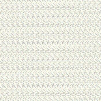 Colorful Spiral Pattern Abstract Decorative Background with Dots and Curves vector