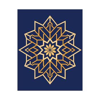 Minimal Linear Geometry Pattern Illustration Design vector