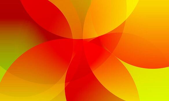 Orange yellow gradient background abstract circle shape. Illustration design vector