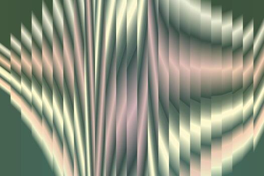 Abstract wavy lines in soft colors vector