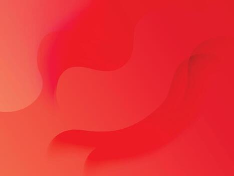 Modern abstract gradient background design in vibrant red and pink tones with halftone decoration pattern, digital wallpaper template for poster, banner, website and presentation vector