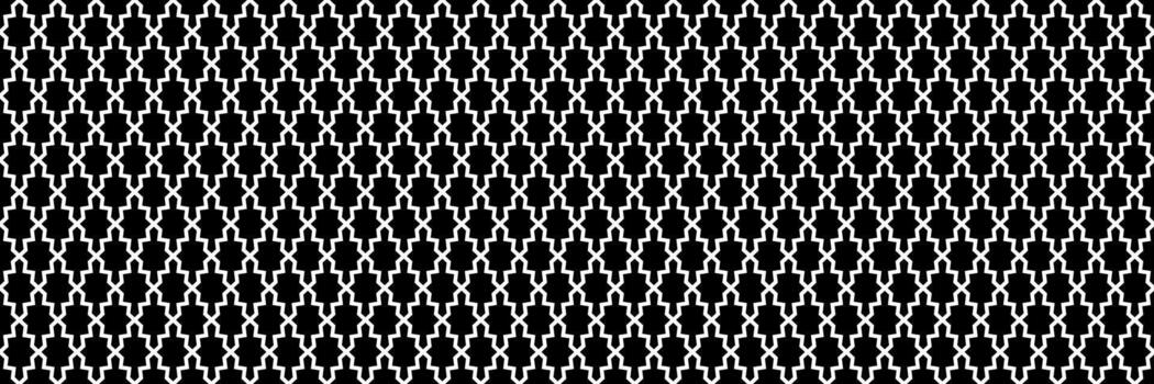horizontal sin costura negro y blanco zigzag forma modelo para diseño y antecedentes. vector