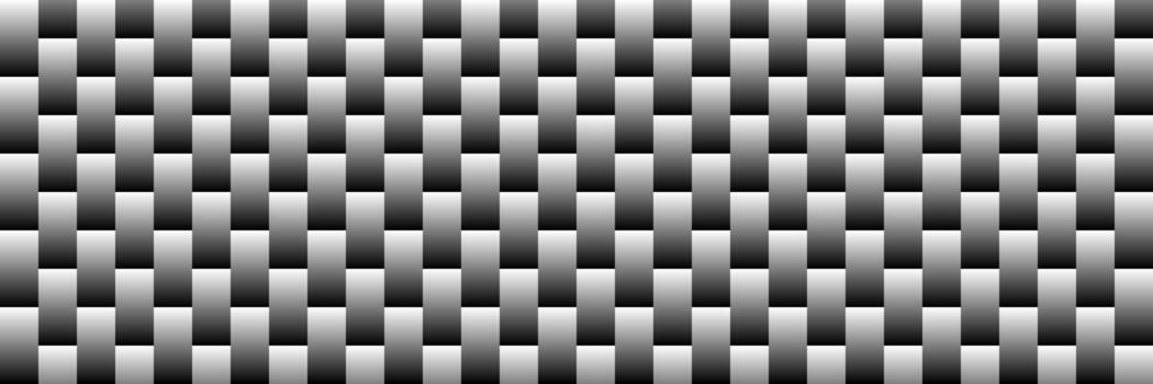 black and white gradient rectangle design for pattern and background vector