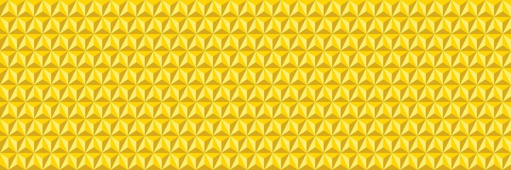 horizontal abstract geometric elegant gold triangle,hexagon,star and pyramid texture design for pattern and background. vector