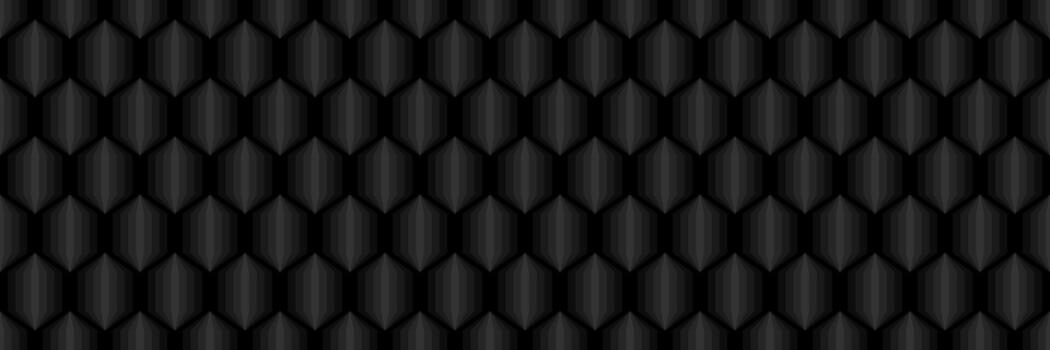 horizontal seamless blended grey to black pattern for design and background. vector