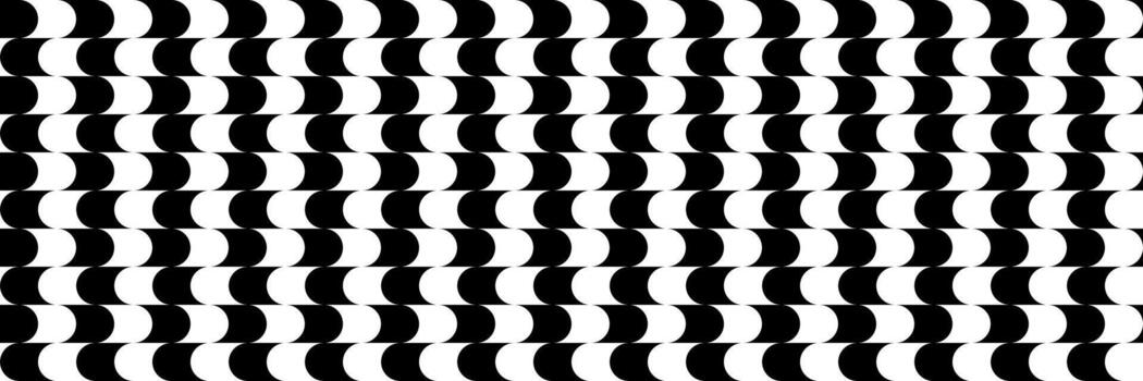 de moda negro y blanco ondulado diseño para modelo y antecedentes. vector