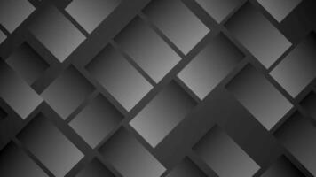 un astratto geometrico sfondo modello con un incastro piazza design con pendenza ombreggiatura video