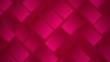 un astratto geometrico sfondo modello con un incastro piazza design con pendenza. video