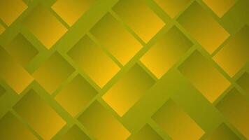 un astratto geometrico sfondo modello con un incastro piazza design con pendenza ombreggiatura. video