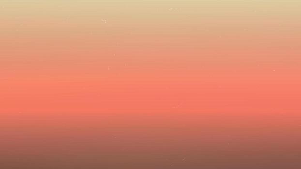 Retro summer gradient with vintage grain texture and warm coral tones vector