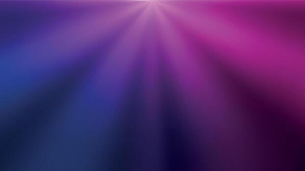 Radiant spectrum light burst on deep gradient background vector