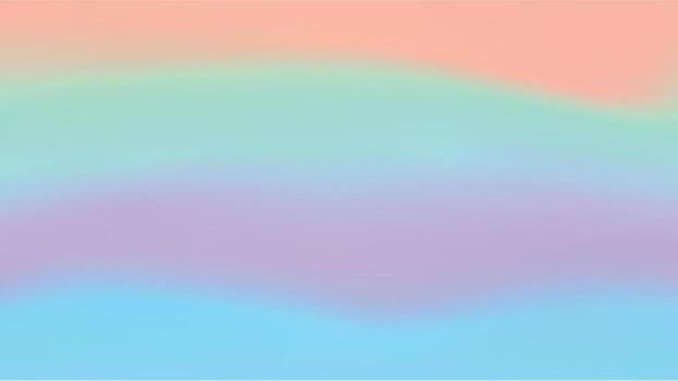Vibrant pastel color gradient with smooth dreamy transitions vector