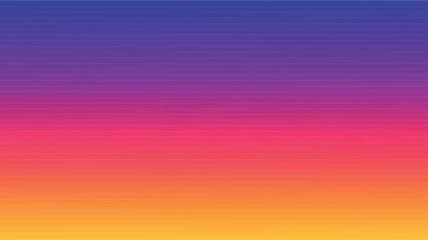retro degradado antecedentes en puesta de sol color paleta con rayas vector
