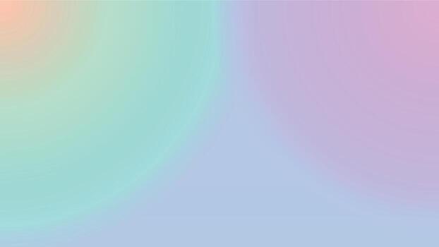 Soft pastel gradient background with dreamy abstract color blend vector