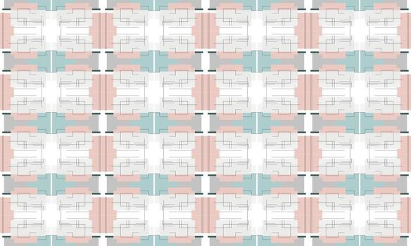 Clean Abstract Flat Geometric for Branding Use vector