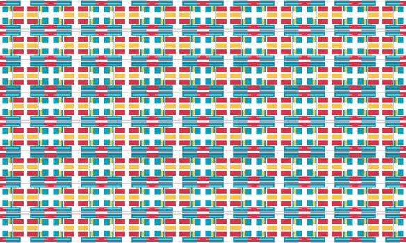 repitiendo plano geométrico modelo con equilibrado formas vector