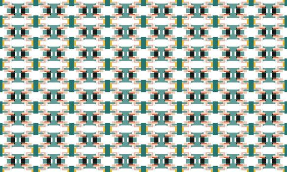 Flat Design Geometric Background with Repeating Abstract Pattern vector