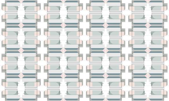 Flat Geometric Composition with Circles and Rectangles for Modern Layouts vector