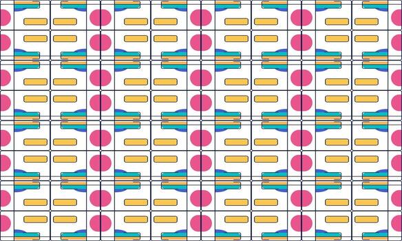 Clean Geometric Pattern with Triangle Elements and Minimal Abstract Layout vector