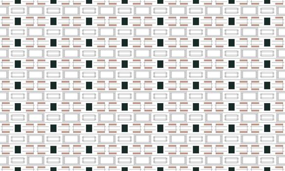 Seamless Minimal Geometric Background with Repeating Shapes vector