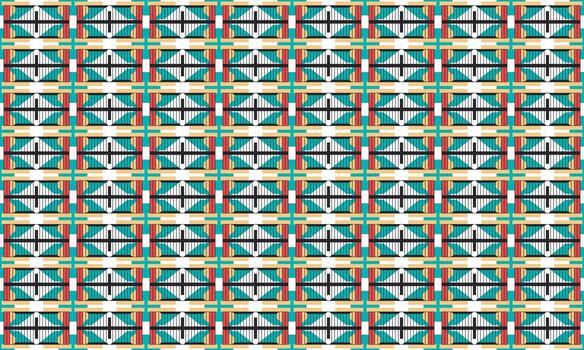 Abstract Flat Background with Modern Geometric Arrangement vector