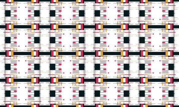 Simple Flat Geometric Background with Clean Composition and Line Structure vector