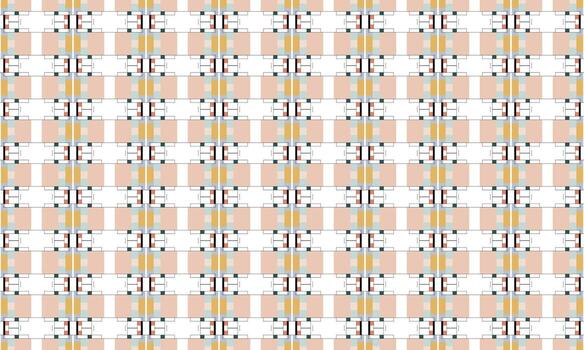 Minimal Geometric Pattern Background with Repeating Elements for Branding Design vector