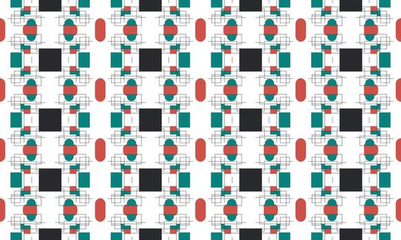 Minimal Abstract Shapes Pattern for Website and Mobile UI Backgrounds vector