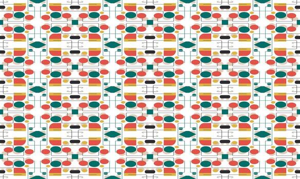 Minimal Seamless Abstract Pattern for Stylish Presentation Templates vector