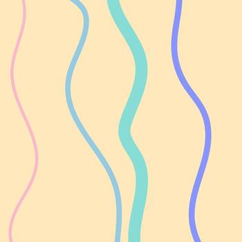 Energetic composition with colorful intersecting strokes. pastel lines abstract background vector