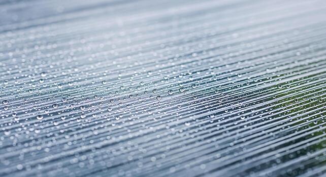 resumen cerca arriba de tejido hilos con sutil color variaciones y brillar foto