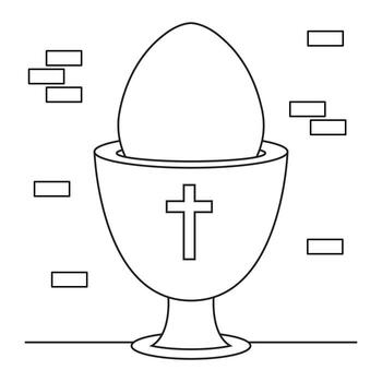 Chaldea egg easter egg easter egg easter egg easter egg easter egg vector