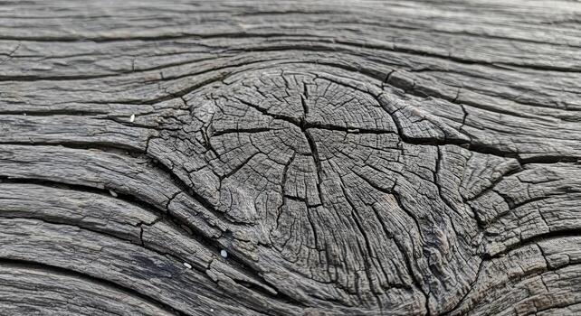 Close-Up of Weathered Wood Texture photo