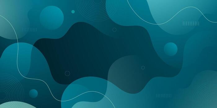 Abstract green wave fluid background. Simple elegant dynamic color background concept. vector