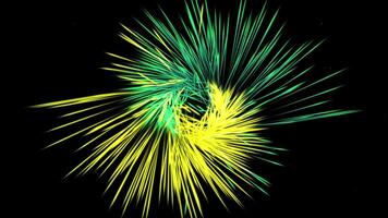 abstrato fogosa partículas rebentar dinâmico explosão efeito dentro uhd video