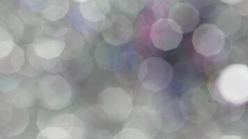 Licht Leckagen abstrakt Filmaufnahme. ziehen um blinkend Kreis Linse glühen Fackel Bokeh Überlagerungen natürlich Animation defokussiert verschwommen Farbe Hintergrund. Compositing Über Ihre Aufnahmen stilisieren Übergänge video