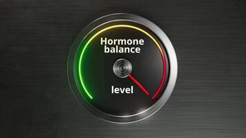 precision hälsa övervaka, Avancerad hormon nivå indikator, elegant enhet mätning endokrin balans exakt, samtida instrument visning biokemisk status med visuell ledtrådar video