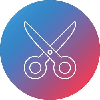 Scissor icon image. Can also be used for web apps, mobile apps and print media. vector