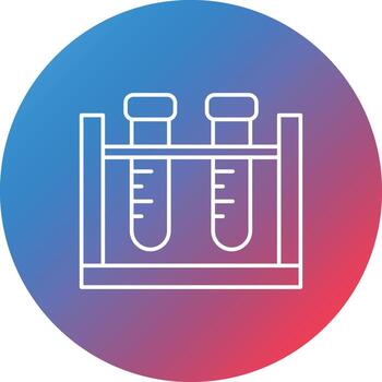 Test Tubes icon image. Can also be used for web apps, mobile apps and print media. vector