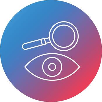 oftalmología icono imagen. lata además ser usado para web aplicaciones, móvil aplicaciones y impresión medios de comunicación. vector