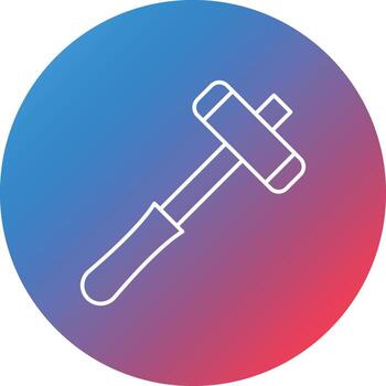 médico martillo icono imagen. lata además ser usado para web aplicaciones, móvil aplicaciones y impresión medios de comunicación. vector