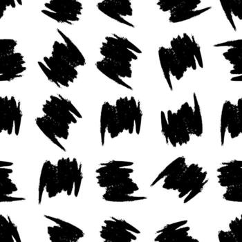 sin costura modelo con oscuro mano dibujado Escribiendo frotis en blanco antecedentes. resumen grunge textura ilustración vector