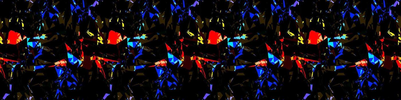 resumen digital ruido antecedentes modelo. neón rojo, azul, y amarillo resumen textura modelo. sin costura antecedentes vector