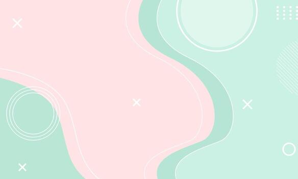 resumen pastel antecedentes con geométrico formas diseño. vector