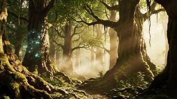 Enchanted Forest Path - A Journey Through Mystical Woods. video
